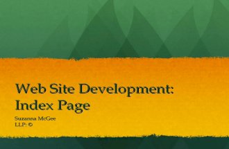 Web Site Development: Lesson 1