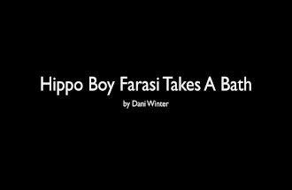 Hippo Boy Farasi Takes A Bath