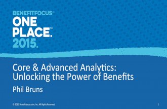 Core & Advanced Analytics: Unlocking the Power of Benefits