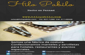 Brochure Tablecloth y Napkin | Brochure Manteles y Sevilletas | Brochure Tovaglie e Tovaglioli