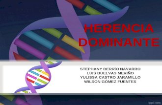 Herencia dominante