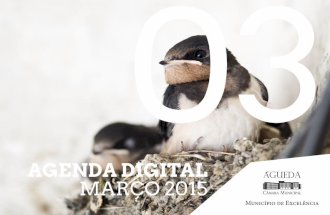 Agenda Digital Março 2015 | Câmara Municipal de Águeda
