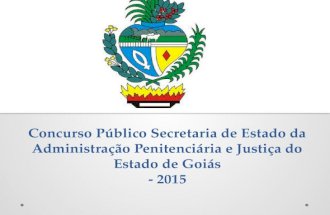 Concurso Sapjus do Estado de Goiás