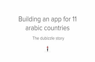 Building an app across 11 arabic countries