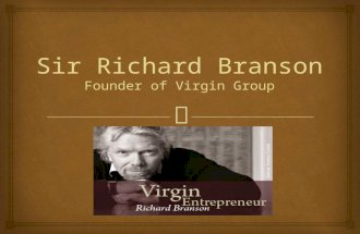 Richard Branson: Profile of an Entrepreneur