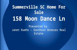 Summerville SC Home For Sale - 158 Moon Dance Ln