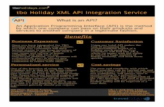 XML API Integration Service