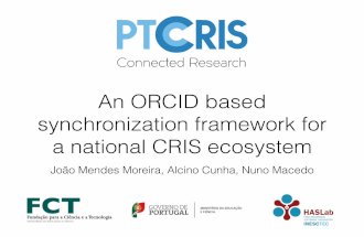 An ORCID based synchronization framework for a national CRIS ecosystem