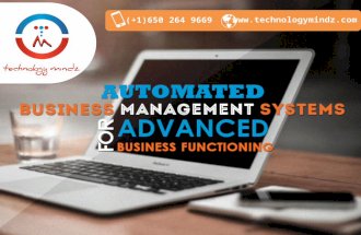 Automated business management systems