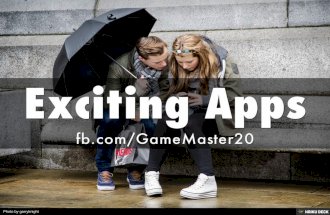 Exciting Apps