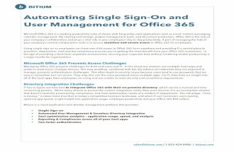 Office 365 + Bitium Overview