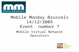 Mobile Monday Brusselsmeeting1411