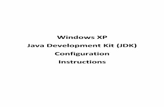 Java Configuration on Windows Xp