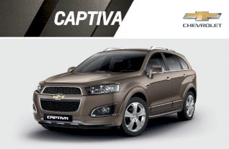 Chevrolet captiva brochure