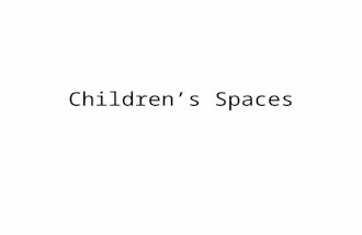 Children and Space, Thursday June 4th
