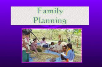 Lecture 1 family planning
