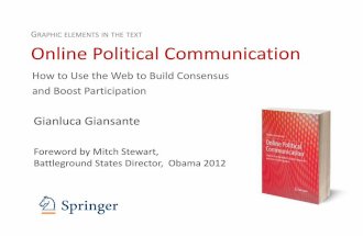 Online political communication - figures