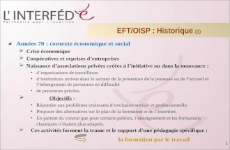 EFT/OISP Conférence de presse