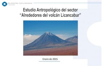 Presentacion estudio licancabur   enero-2015