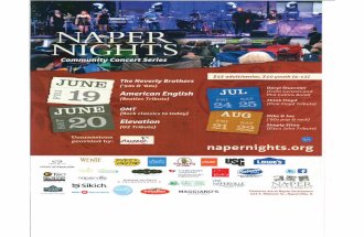 Naper Nights 2015 - Communtiy Concert Series