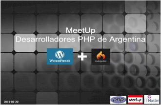 Integración WordPress / CodeIgniter - Ing. Enrique E. De Rosa Prieto