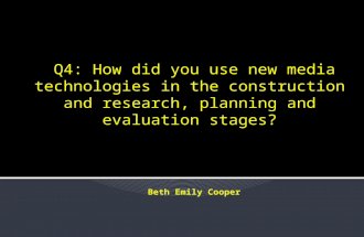 Question 4 - Beth Emily Cooper