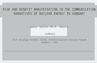 Nuclear discourse in Hungary_ Gabor Sarlos