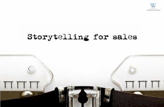 StoryTelling for Sales.
