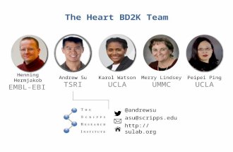 Heart BD2K, Biocuration, and Citizen Science
