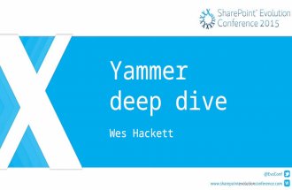 SPEvo 2015 Yammer deep dive