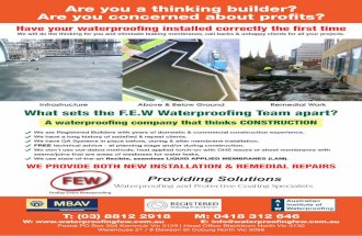 Waterproofing Contractor Greater Melbourne Vic