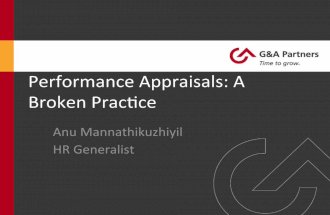 Performance Appraisals Webinar