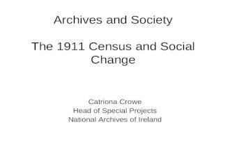 The 1911 Census