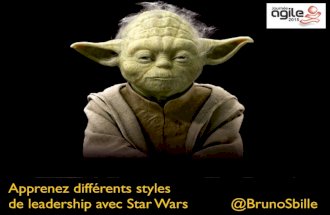 "Apprenez différents styles de leadership avec Star Wars" - Journée Agile 2015