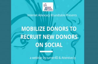 Mobilize Your Donors to Recruit New Donors Through Social
