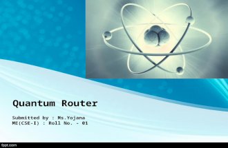Quantum router