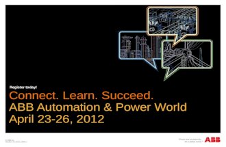 ABB Automation & Power World 2012