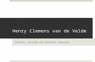 Henry Clemens van de Velde