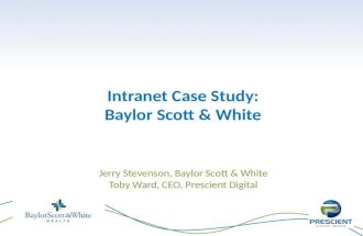 Intranet Case Study: Baylor