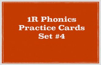 IRLA Phonics Practice #4
