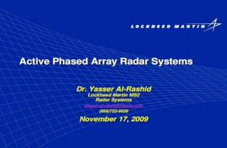 Active Phased Array Radar Systems