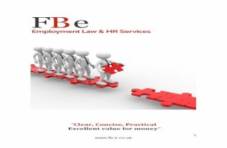 FBe Employment law & HR services