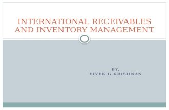Receivables and inventory mgt