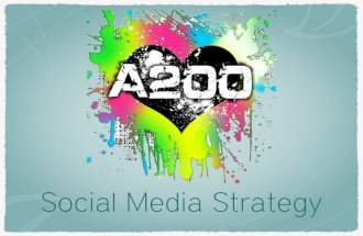 A200 Social Media Strategy