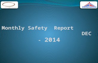 GASF Monthly  Safety Report Dec-  2014