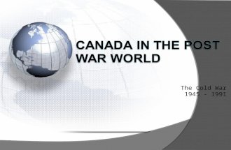 Canada and the cold war 2015