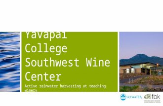 ARCSA Tour of Southwest Wine Center, LEED Platinum Yavapai College - Verde Campus, Cottonwood, AZ