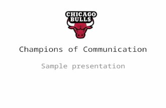 Chicago Bulls NLP communication styles