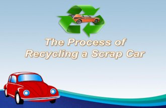 The Process of Recycling a Scrap Car