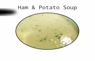 Ham & potato soup